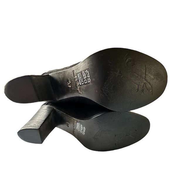 Free People Tennison Tall Boot Size 37 Black - Picture 6 of 8